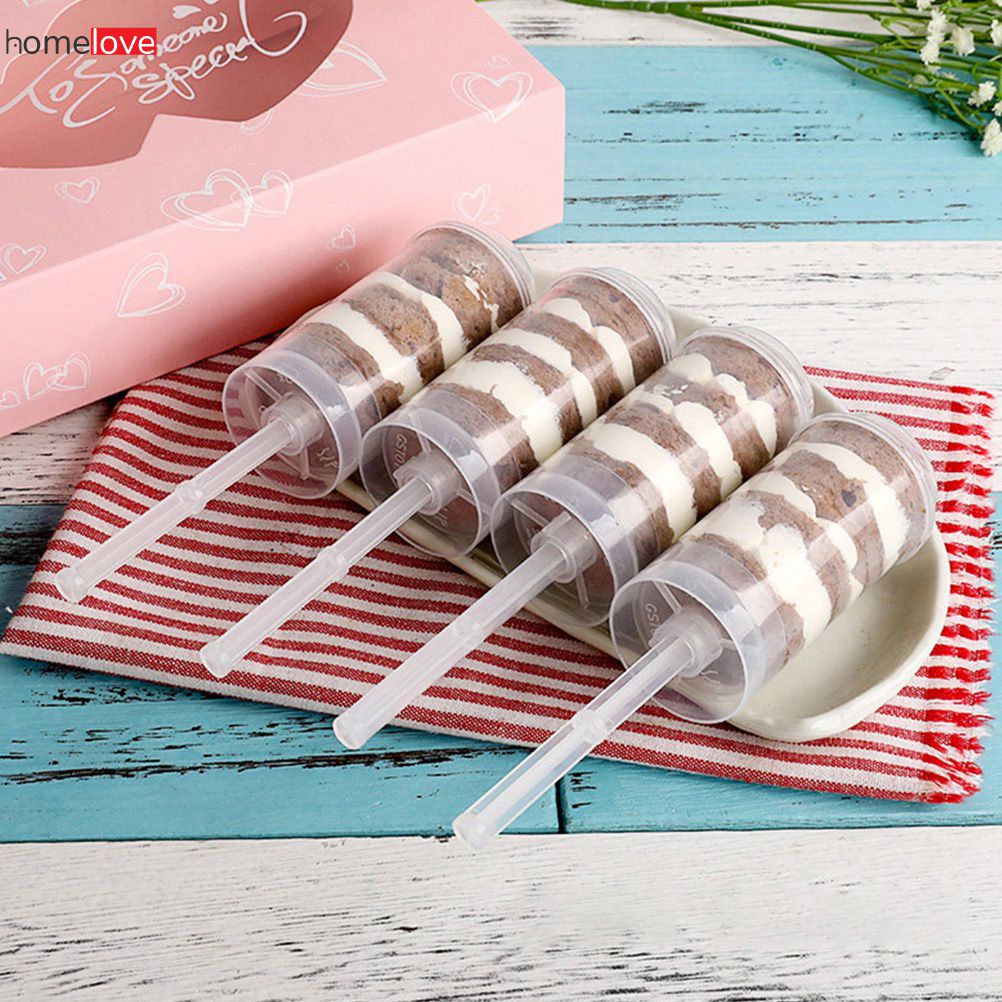 Dụng Cụ Làm Kem Khuôn Làm Kem Que Ống Đẩy Bánh Dụng Cụ Làm Kem Xà Phòng Hoa Dụng Cụ Nặn Kem Dụng Cụ Nặn Kem Homelove