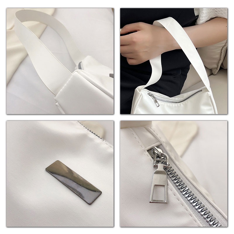 AlphaZ Túi Đeo Chéo Màu Trơn Đơn Giản Thời Trang Dành Cho Nữ