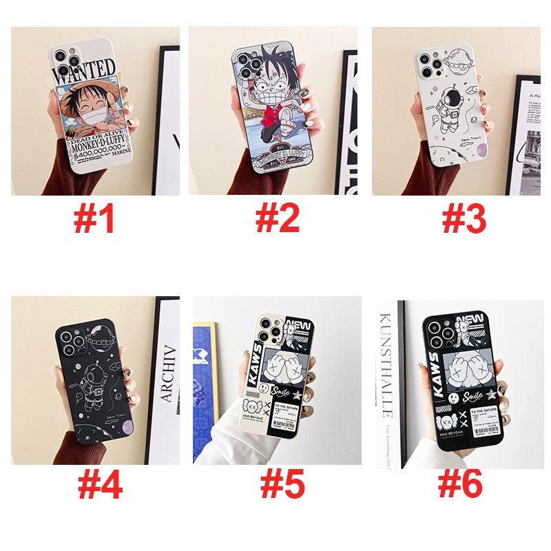 Ốp Điện Thoại TPU Mềm Họa Tiết KAWS One Piece Cho Samsung Galaxy Note 10 Lite S10 Lite J2 J4 J5 J6 J7 2017 Pro Prime Plus 4G 5G