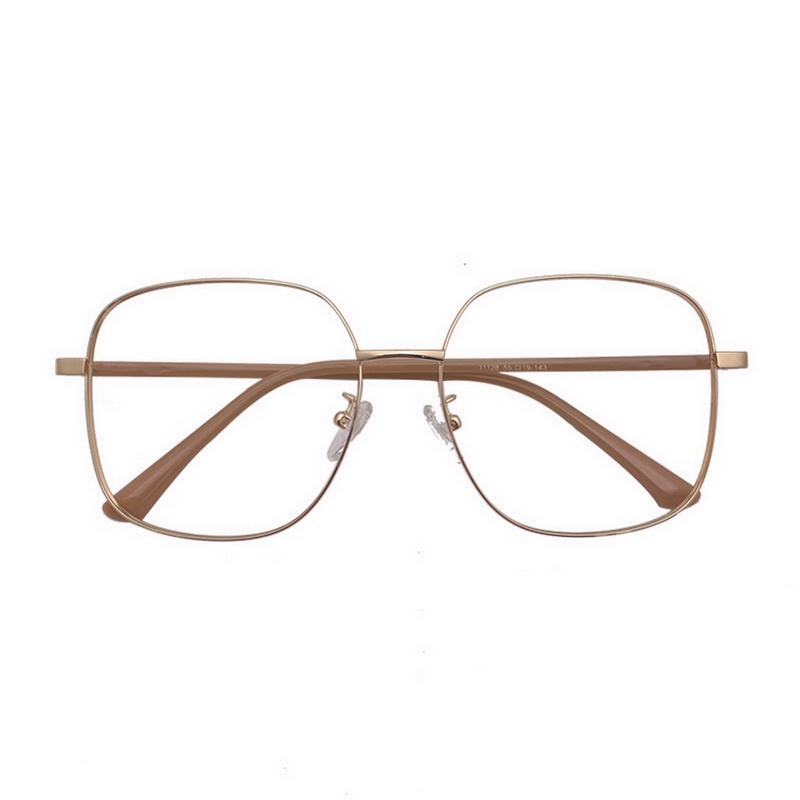 Kính Chống Ánh Sáng Xanh Gọng Tròn Bằng Kim Loại Phong Cách Cổ Điển Thời Trang Cho Nữ timetunnel