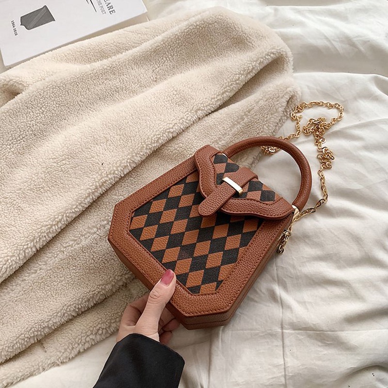 Túi Đeo Chéo mini Kết Cấu niche Thời Trang Cho Nữ