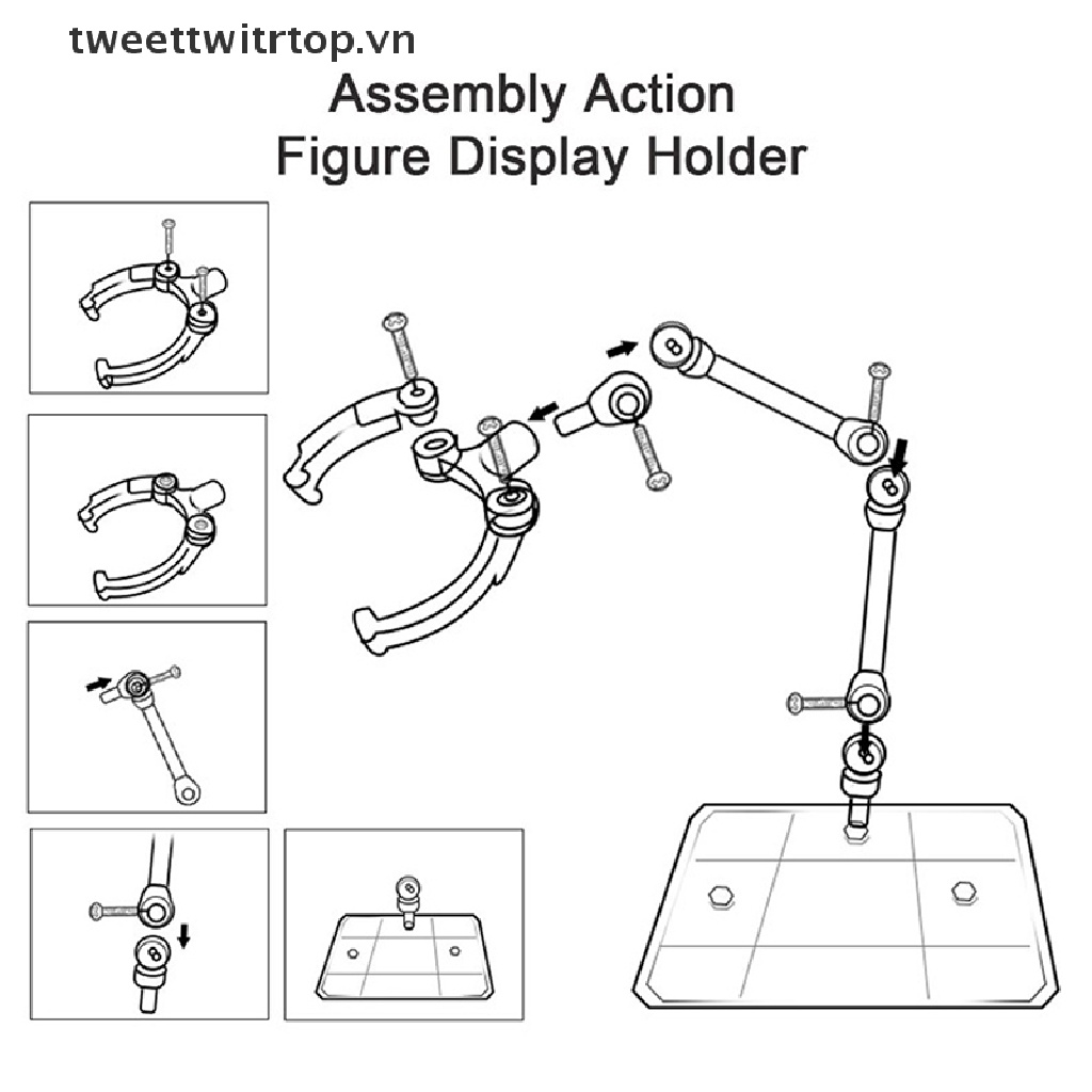 Đế Đỡ Trưng Bày Mô Hình Nhân Vật TRTOP