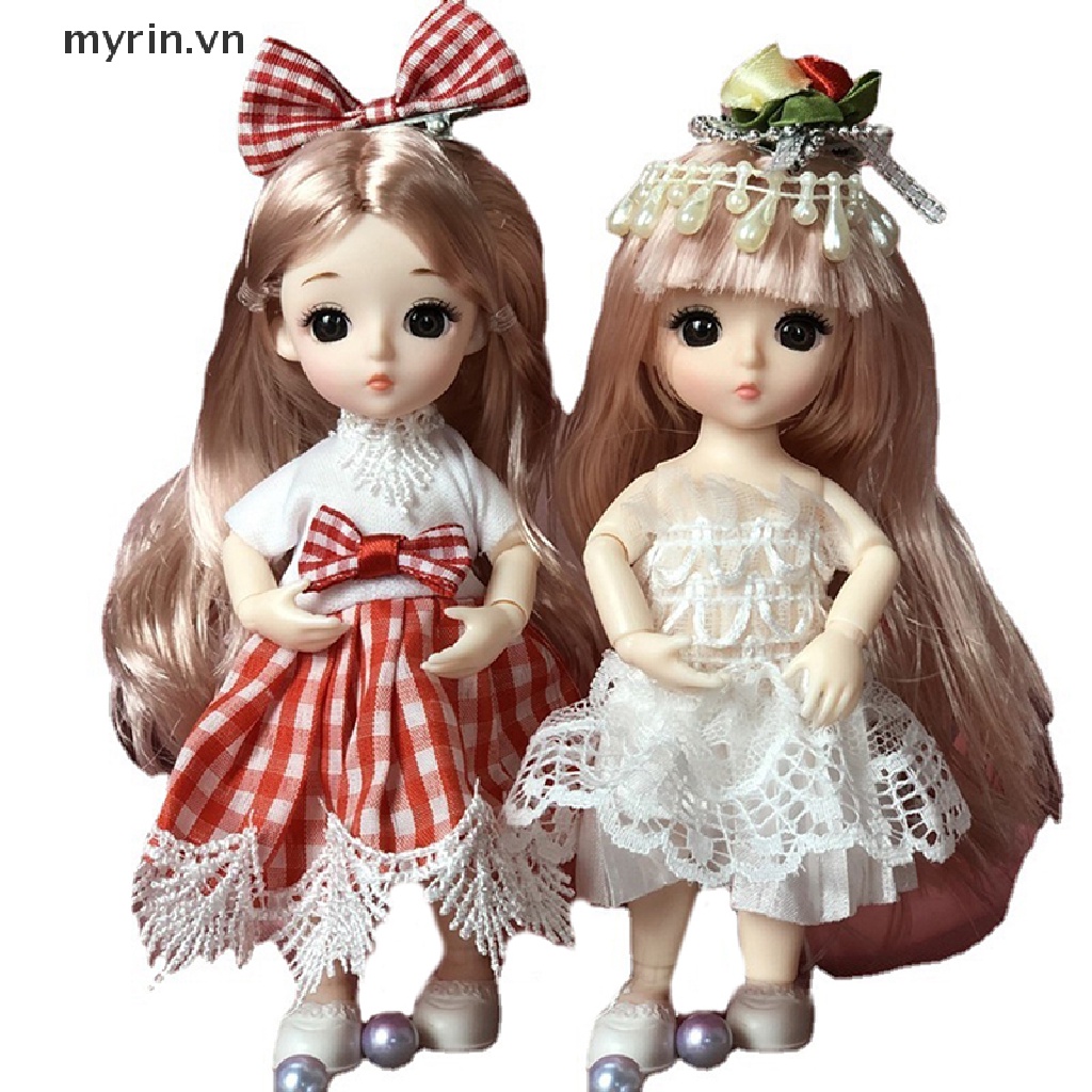 Búp Bê Công Chúa 17cm Kèm 13 Khớp Nối ob11 Dễ Thương Cho Bé Gái