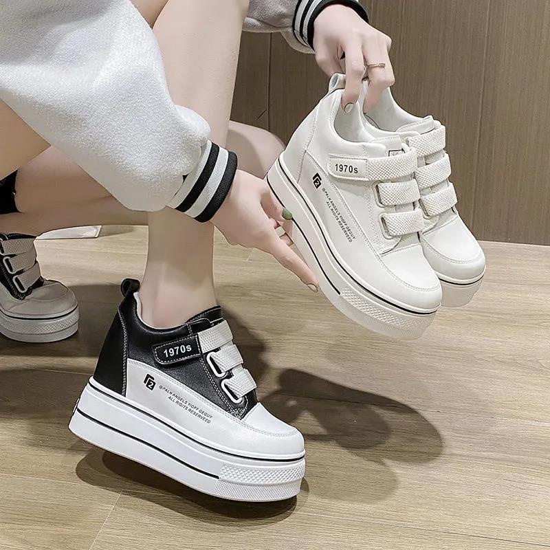 Giày Thể Thao Đế Dày Tăng Chiều Cao Phong Cách Mới Hợp Thời Trang Mùa Hè Cho Nữ