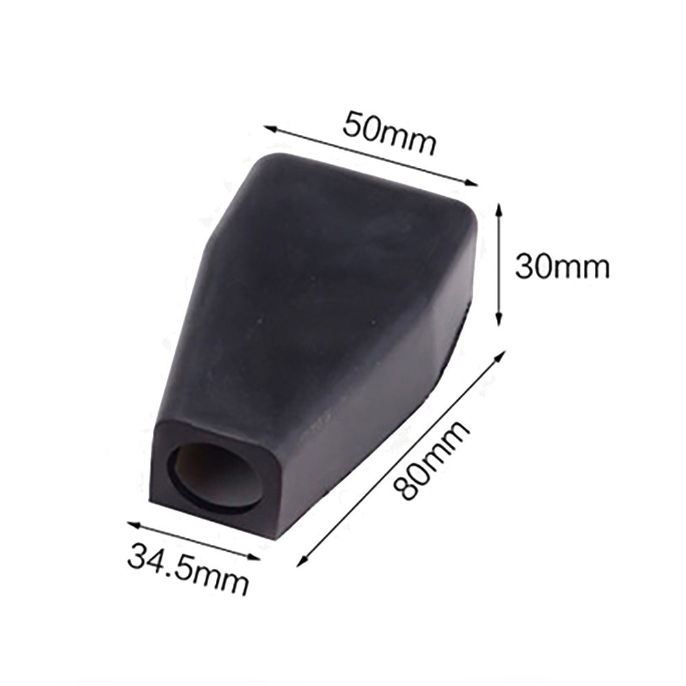 Set 2 Nắp Cao Su Đậy Bảo Vệ Bình Ắc Quy Xe Hơi