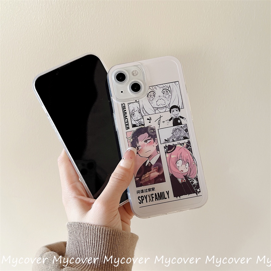 Ốp Điện Thoại Silicon Họa Tiết Hoạt Hình Dễ Thương Chống Sốc Cho Iphone 11 12 13 14 Pro Max X Xr Xs 8 7 6 Plus SE 2020