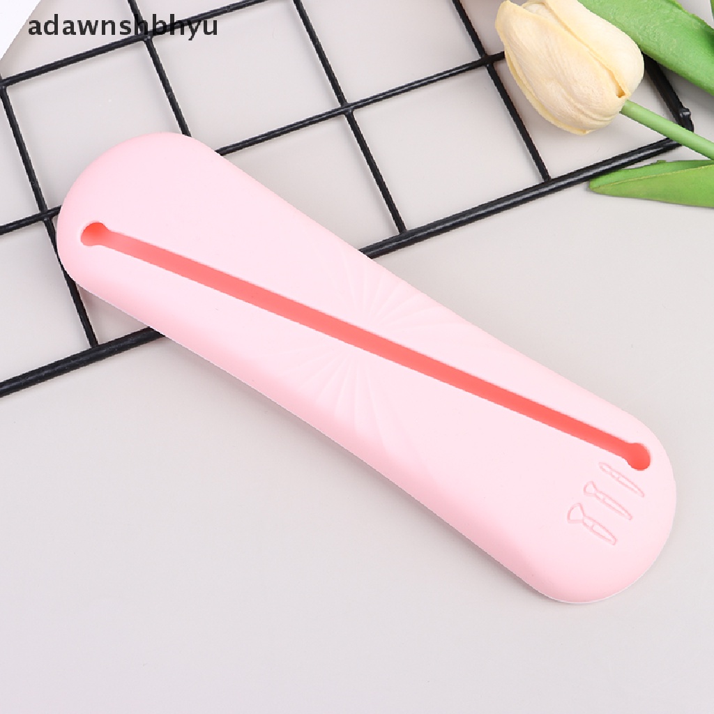 Túi Đựng Cọ Trang Điểm adawnshbhyu Bằng Silicon Tiện Dụng Khi Đi Du Lịch