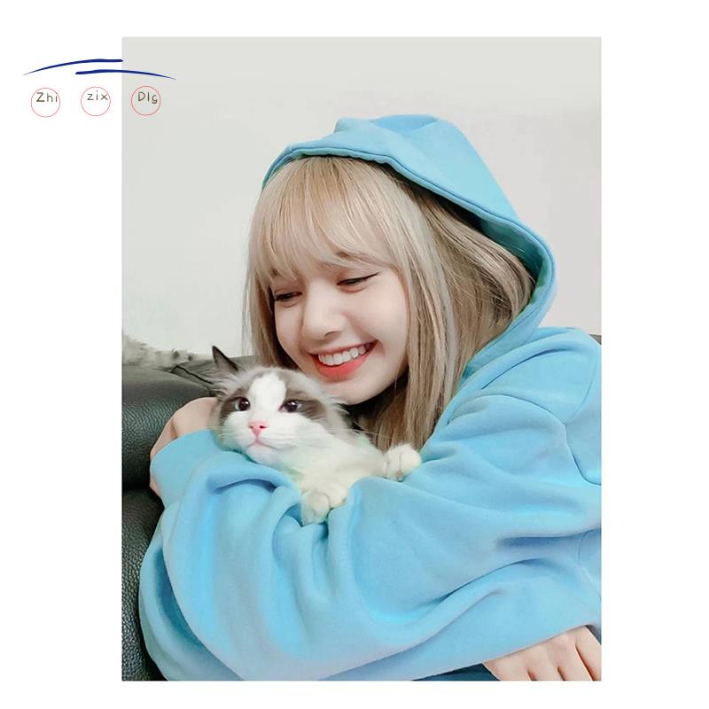 Tranh Đính Đá Kim Cương Toàn Bộ Hình Tranh Vẽ Lisa Màu Xanh Dương DIY