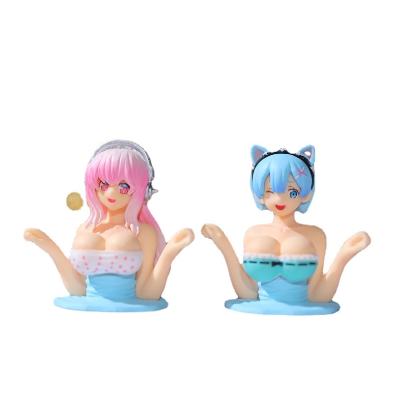 Mô hình nhân vật anime Soniko Kanako gợi cảm trang trí xe ô tô