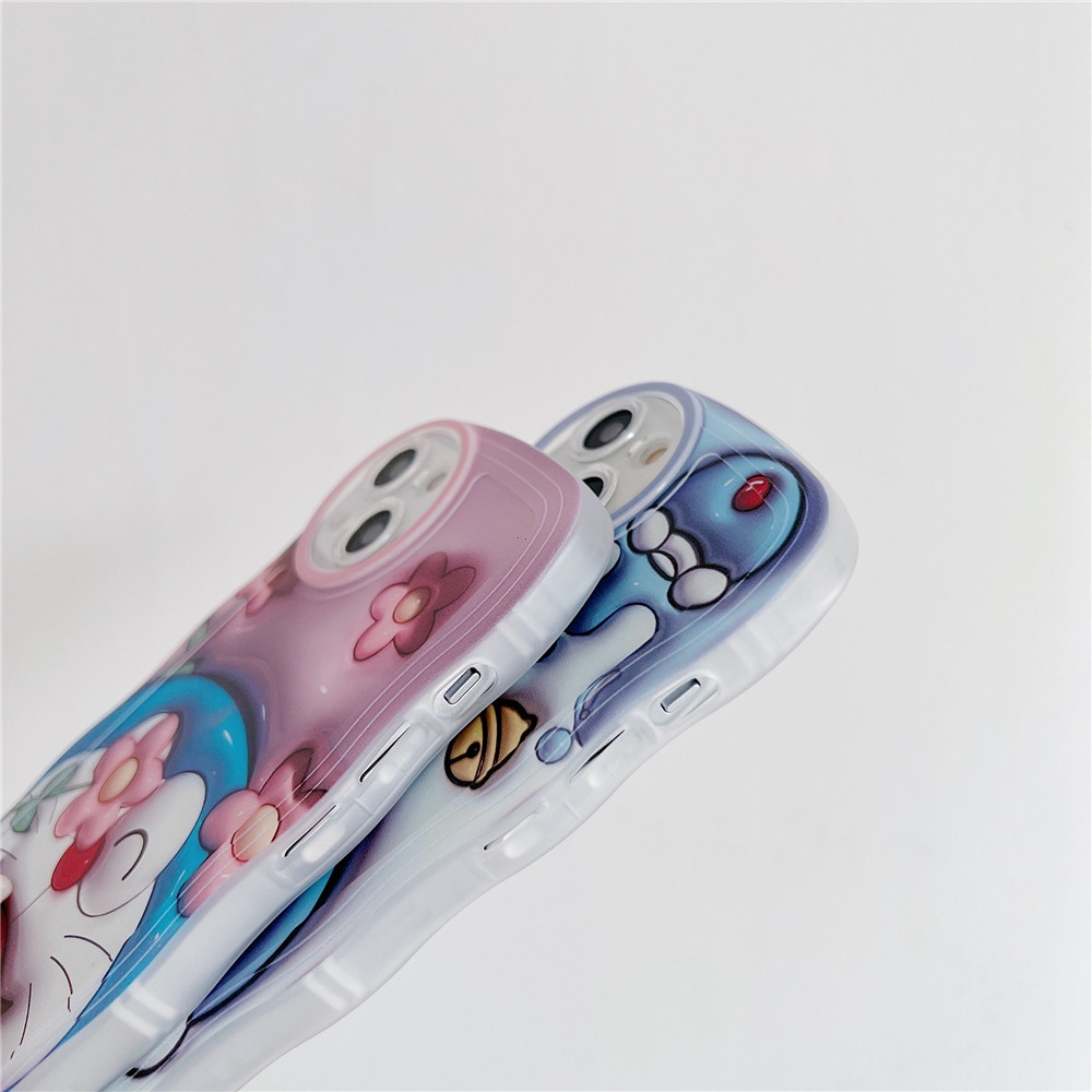 Ốp điện thoại TPU silicon mềm hình hoa hoạt hình 3D đáng yêu cho iPhone 11 13 Pro Max 6 6s 7 8 Plus X XR XS MAX SE 2020