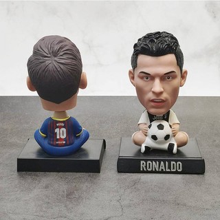 Mô Hình Cầu Thủ Bóng Đá Messi Ronaldo Salah Beckham Neymar