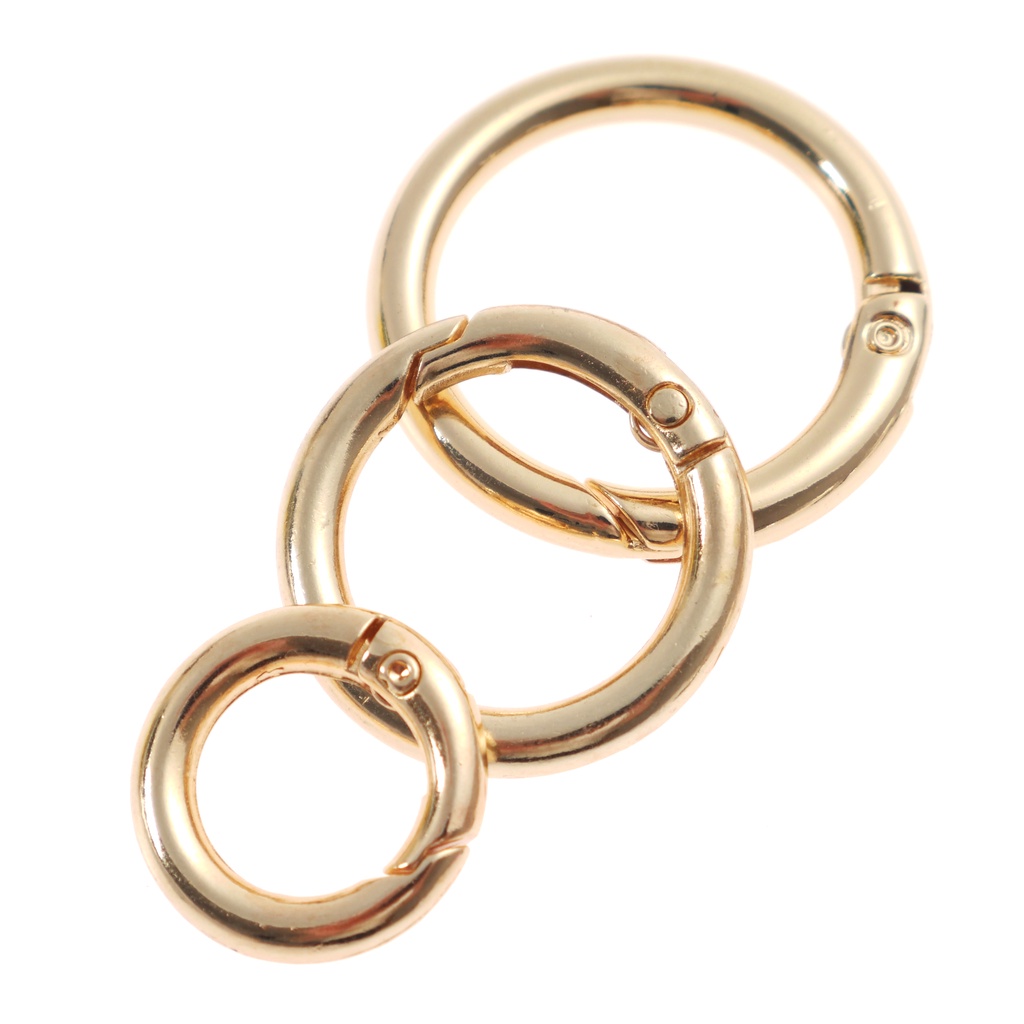 1 Móc Khóa Chữ O Bằng Kim Loại Cho Túi Xách