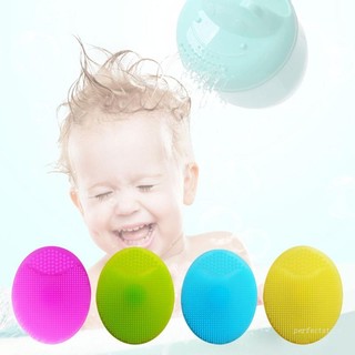 Bàn Chải Tắm Silicone Massage Da Toàn Thân Cho Bé