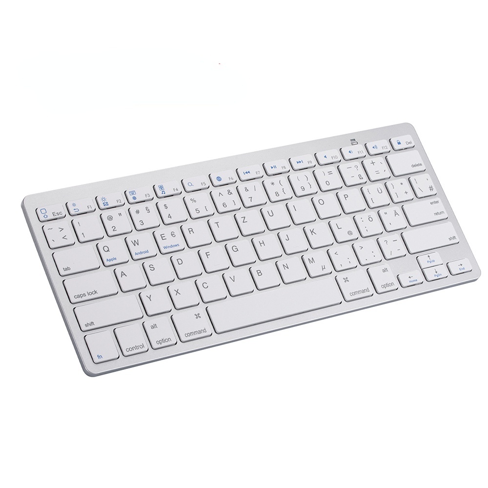 Bàn Phím Không Dây Kết Nối Bluetooth Cho Laptop PC Máy Tính Bảng Tương Thích Với Windows Work