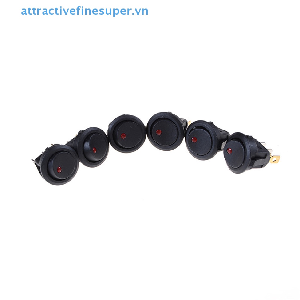 1 Công Tắc Tròn Cho Đèn LED Xe Hơi 12V