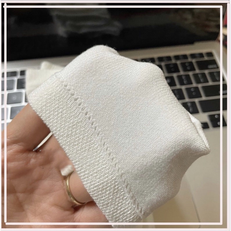 Tất nữ cổ cao FREESHIP Vớ nữ trắng -cute phong cách hàn quốc cổ cao chất liệu cotton đi êm chân siêu thích