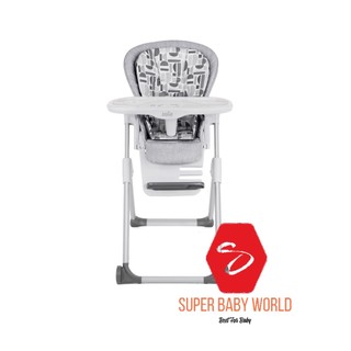 Ghế ăn trẻ em Joie Mimzy Recline dành cho bé sơ sinh đến 15kg gấp gọn 5 góc ngả 7 mức cao