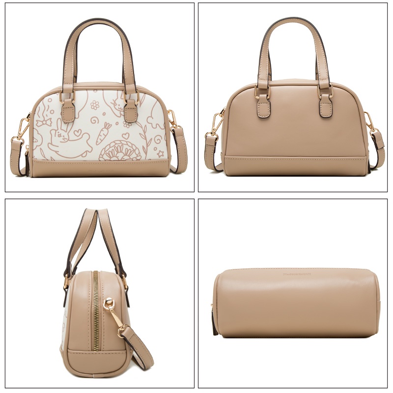 Túi Đeo Chéo Họa Tiết Hoạt Hình Dễ Thương Thời Trang Cho Nữ