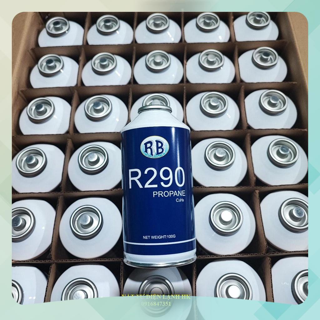 Gas lạnh R290 - Môi chất lạnh ga lon 290 RB tủ đông tủ bia Xịn