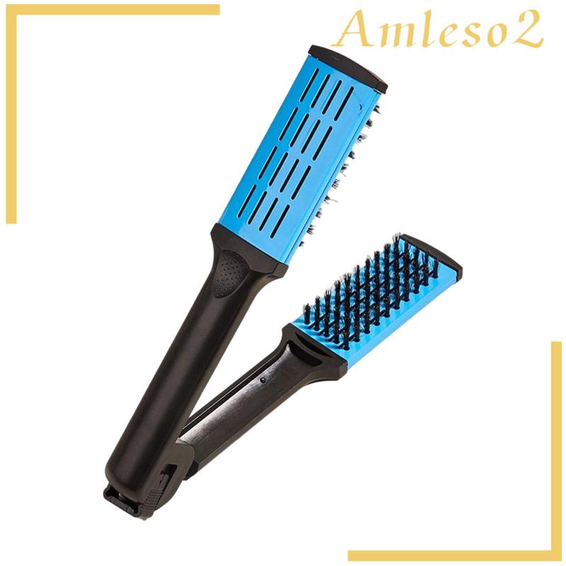 Lược Chải Thẳng Tóc Hai Mặt Chuyên Nghiệp Cho Nữ