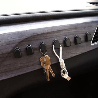 Car Hook Car Front Row Adhesive Hook for Home and Car Mini Hook Multi-Functional Storage Tool Complete Collection 5bCb