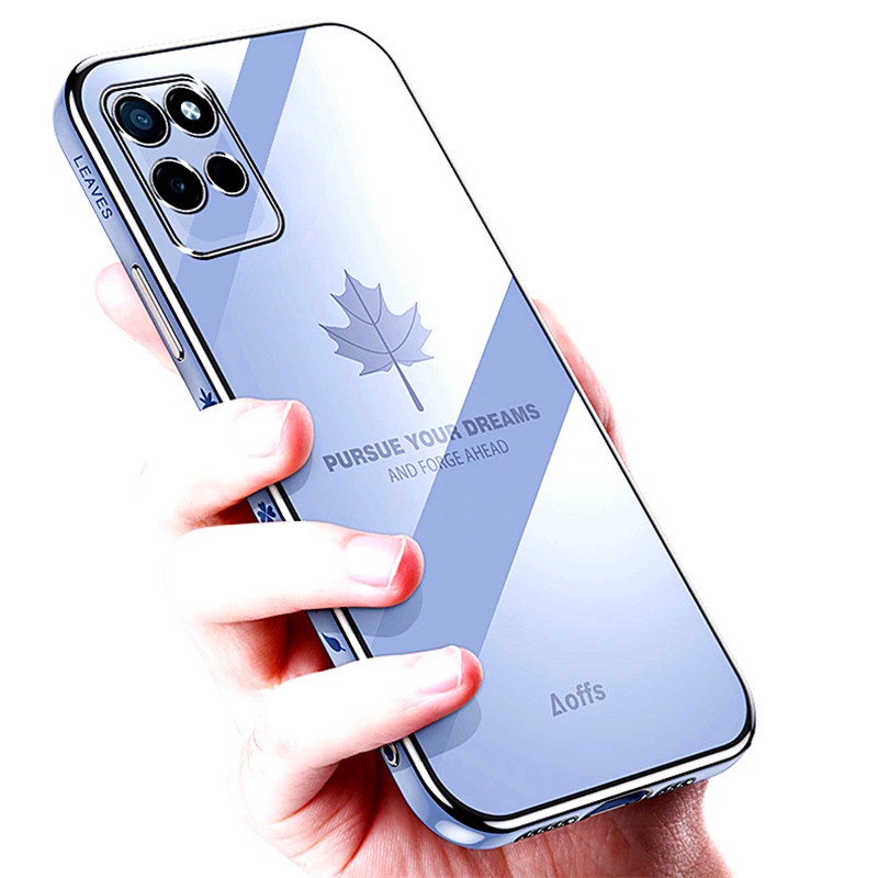 Ốp Lưng Realme Narzo 50 Case Realme Narzo 50A Prime / Narzo 50A / Narzo 50i / Narzo 30A / Narzo 20 Pro / Narzo 20 Ốp Điện Thoại TPU Mềm Chống Sốc Họa Tiết Lá Phong Cho