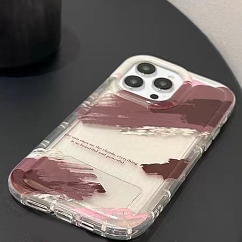 Ốp Điện Thoại TPU Dẻo Trong Suốt Họa Tiết Dễ Thương Cho IPhone 11 12 13 14 Pro Max 7 8 Plus X XS XR 6 6S SE 2020