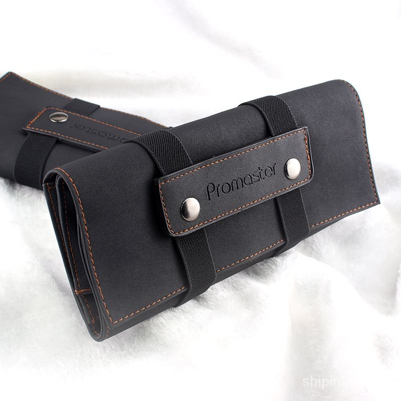 Túi Cuộn Vải Canvas Đựng Kéo Cắt Tóc Chuyên Dụng Cho Thợ Làm Tóc