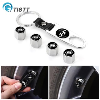 GTISTT Kim Loại Nắp Van Lốp Ô Tô Nắp Chụp Van Ô Tô NắP Van Xe Chống Bụi NắP Van Ô Tô NắP Van Xe Phụ KiệN Trang Trí Ô Tô Cho Hyundai Grand Starex Avante Accent I10 Santa Fe Kona Venue Tucson Sonata Ioniq Creta I20 SantaFe Elantra Veloster Rei