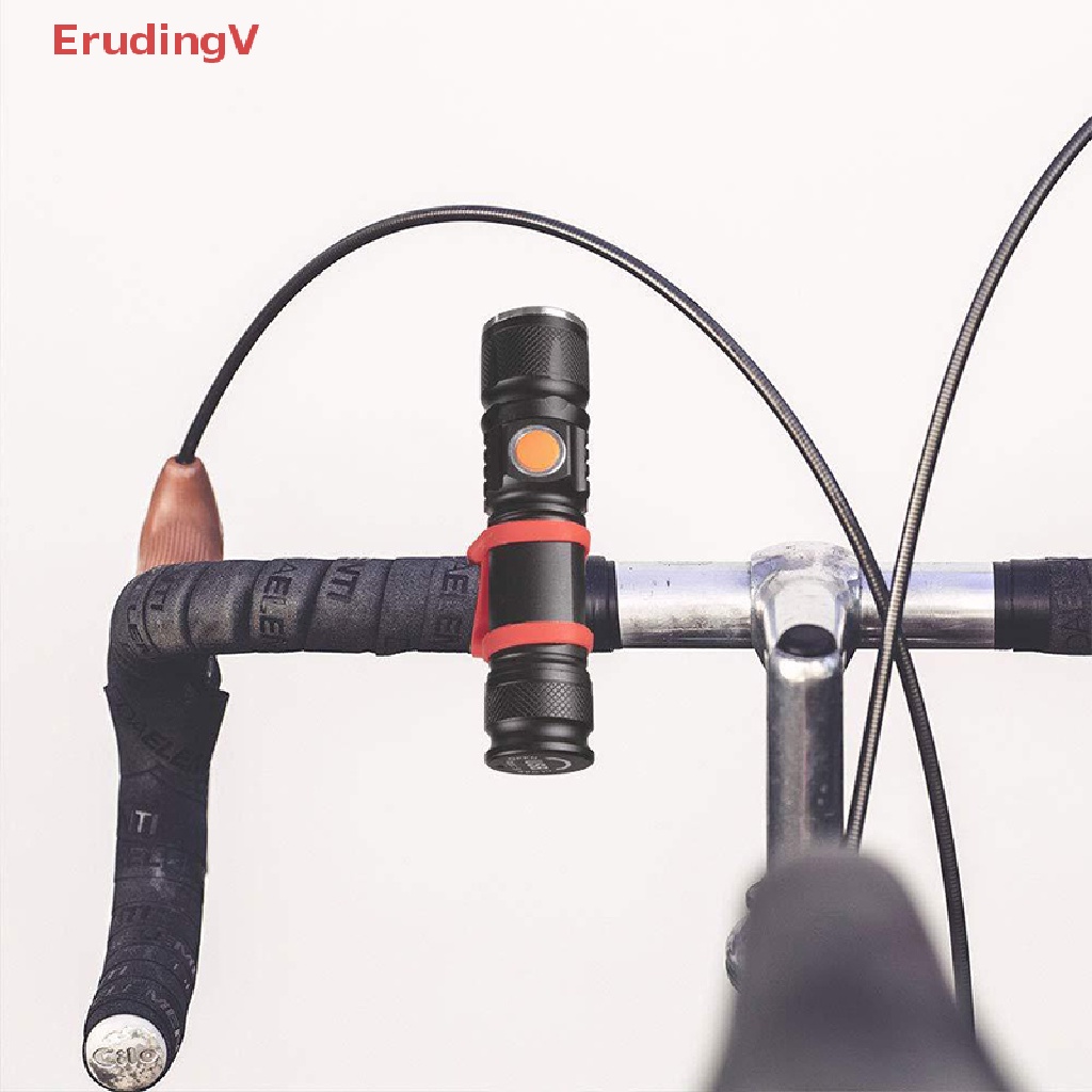 [ErudingV] Dây Buộc Đèn Bằng Silicon Cho Xe Đạp