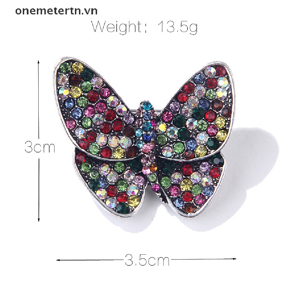 Ghim Cài Áo Hình Bướm Nhiều Màu Sắc Thời Trang Cho Nữ