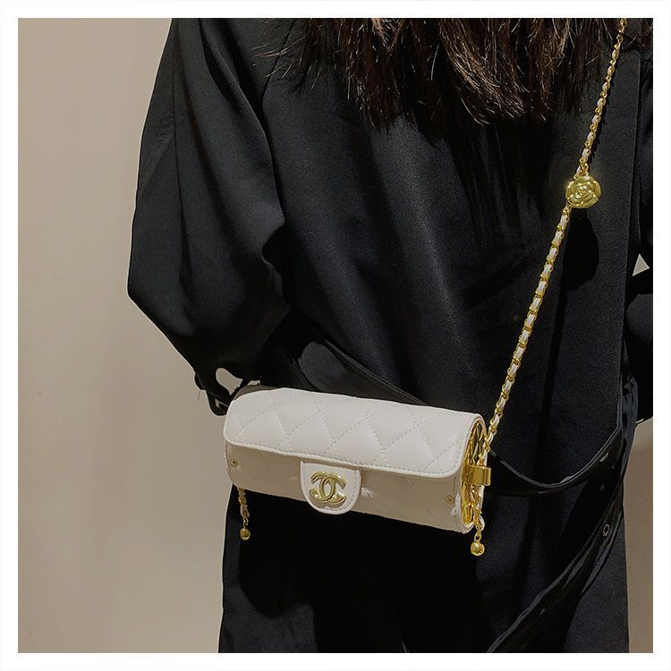 Túi Đeo Chéo Vai Có Dây Xích Đựng Bút 5Wd Thời Trang Dành Cho Nữ