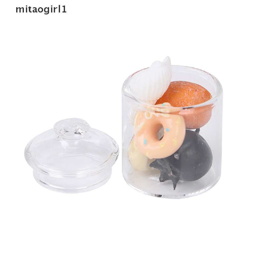 Lọ Thủy Tinh borosilicate mini Đựng Kẹo Đồ Chơi Búp Bê Trang Trí Cửa Hàng