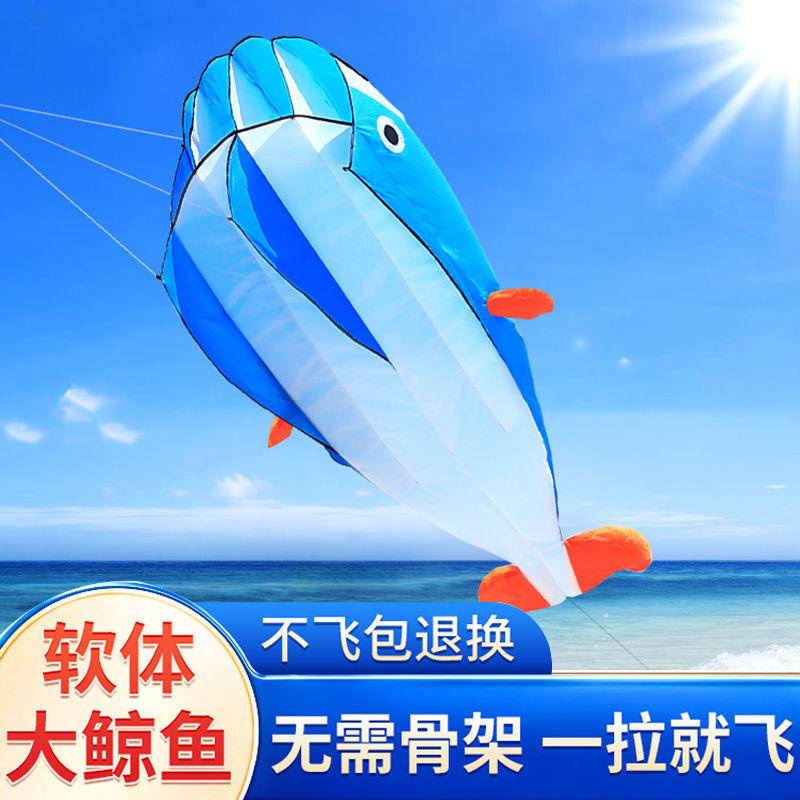 Diều Hình Cá Voi Cỡ Lớn Không Xương Dành Cho Trẻ Em Và Người Lớn