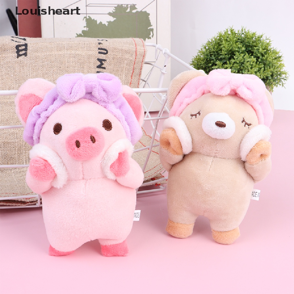 Louisheart Đồ chơi nhồi bông Mềm Mại Hình Chú Thỏ / Heo Đáng Yêu