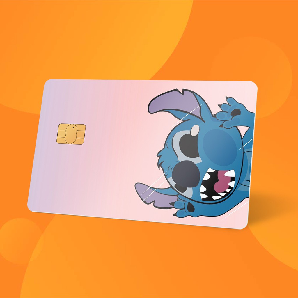 Miếng Dán Thẻ Card Stitch | SKIN ATM, Thẻ Chung Cư Trang Trí - Chất Liệu Decal Vinyl Chống Nước