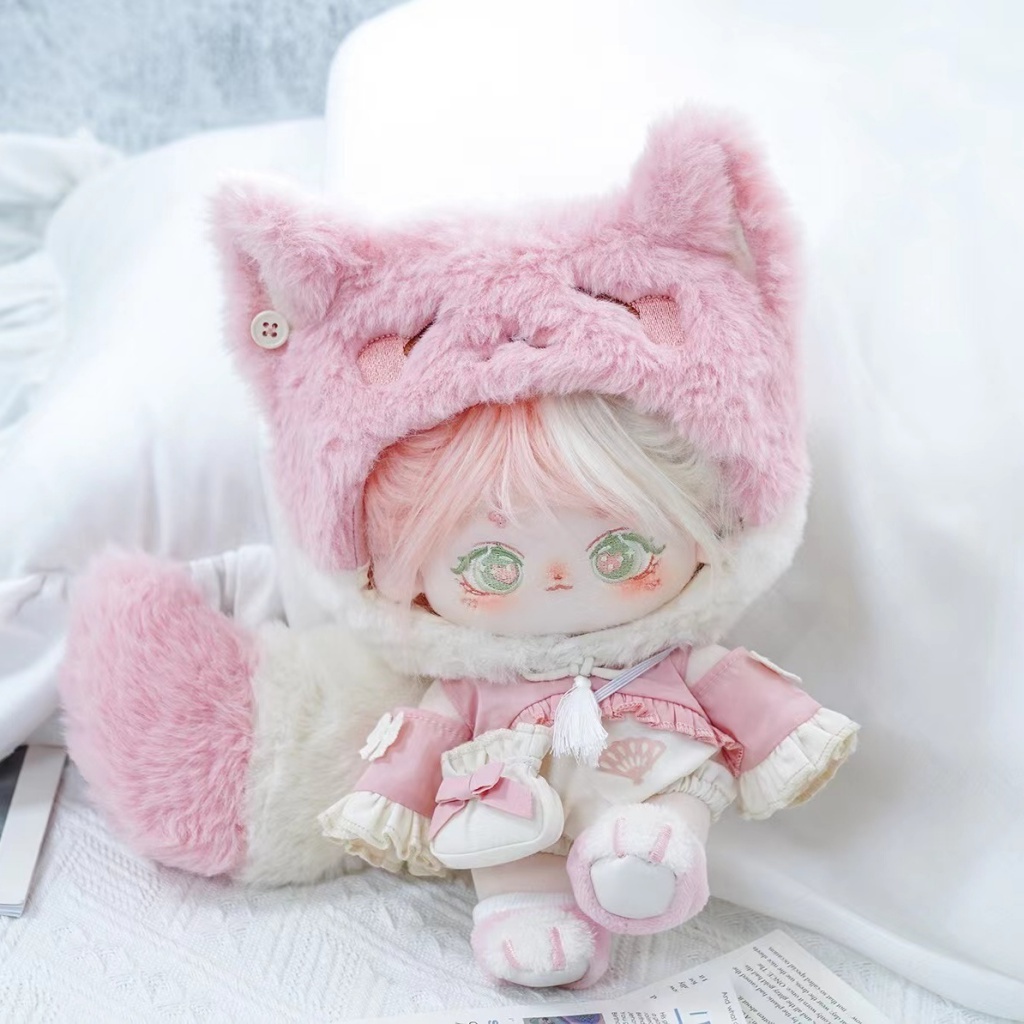 Búp Bê Nhồi Bông Hình Hoa Anh Đào 20cm