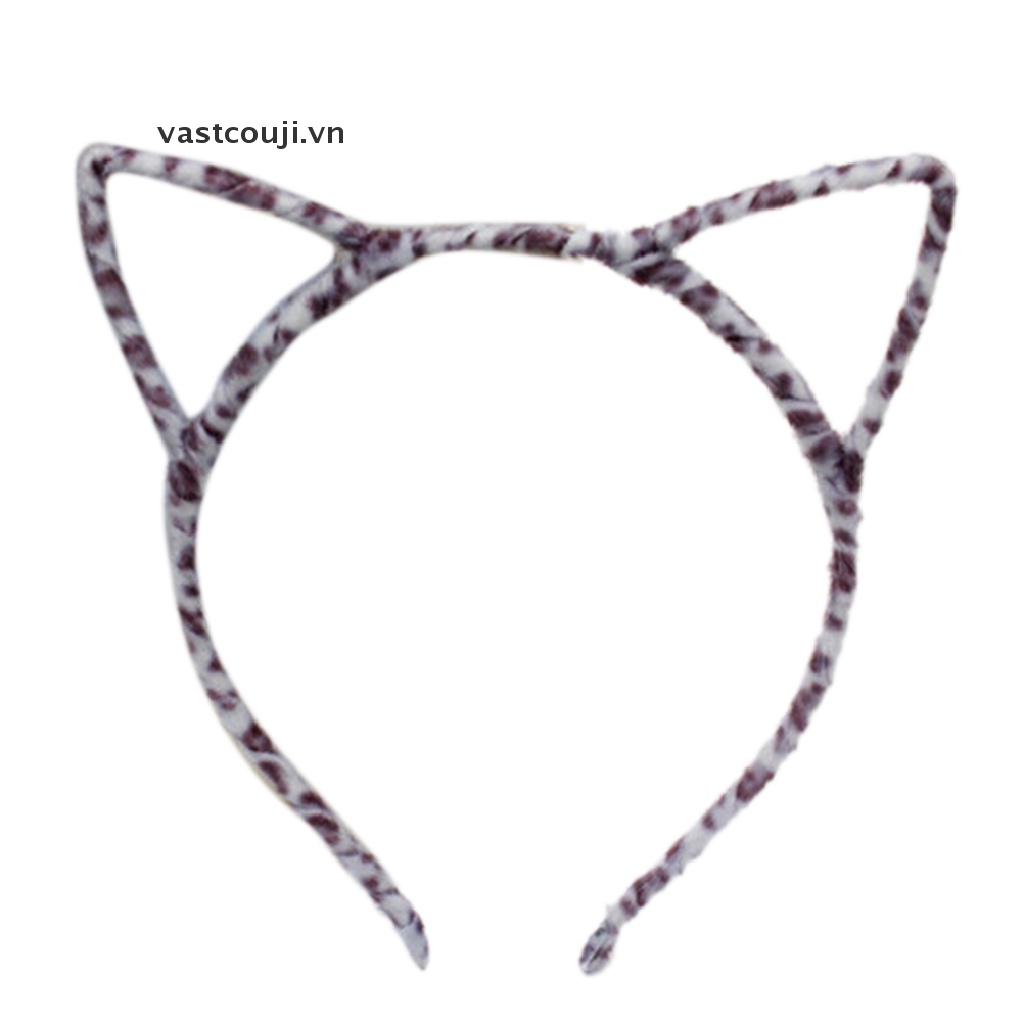 Băng Đô Tai Mèo Nhiều Màu Sắc Dễ Thương Cho Nữ