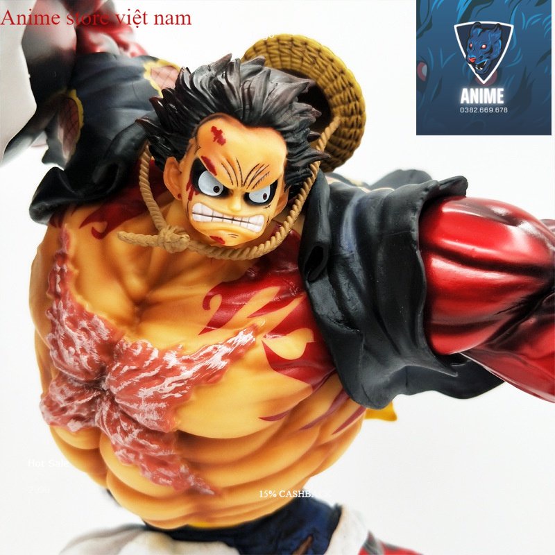 Mô hình nhân vật hoạt hình Luffy One Piece Gear 4 - Mô hình One Piece