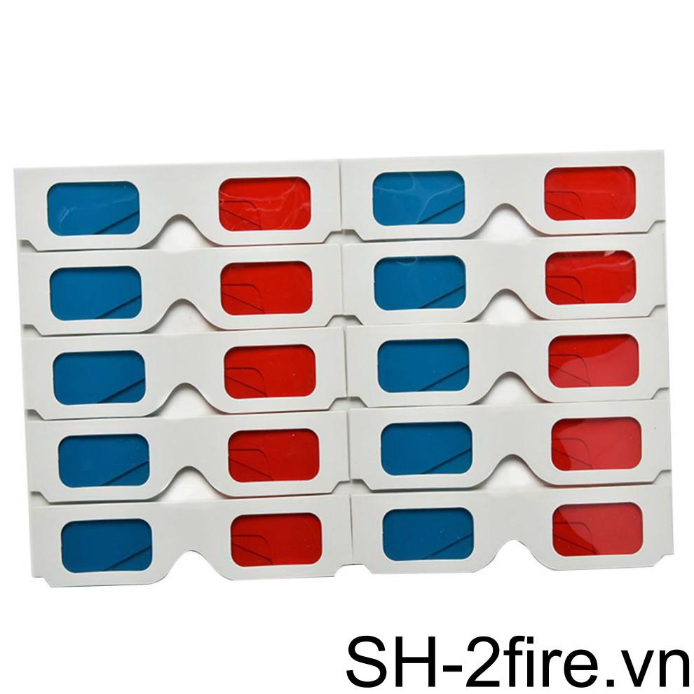Set 10 Kính 3D Dùng Xem Phim, Chơi Game 3D