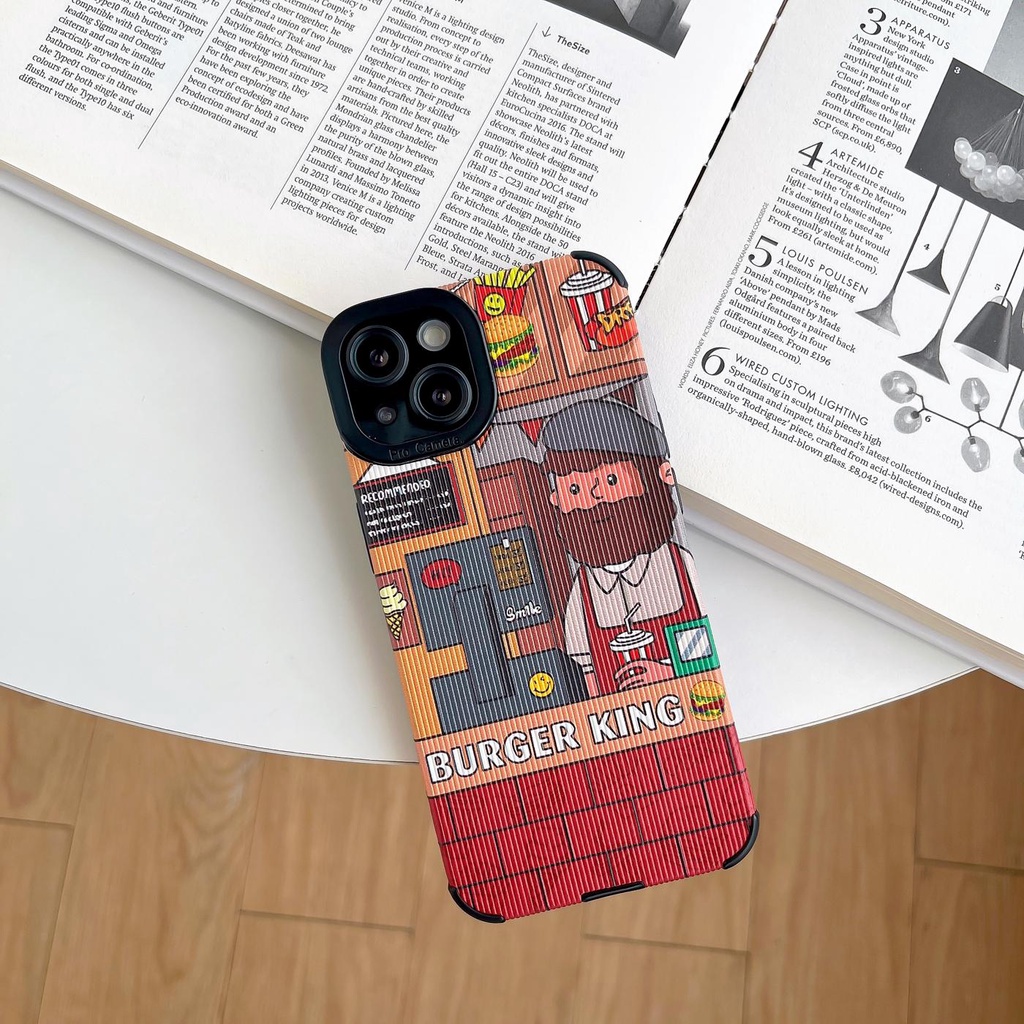 Ốp Điện Thoại Silicon TPU Mềm Chống Rơi Họa Tiết Hoạt Hình Cho iPhone 14 13 12 11 PRO XS XR Max 7 8 Plus