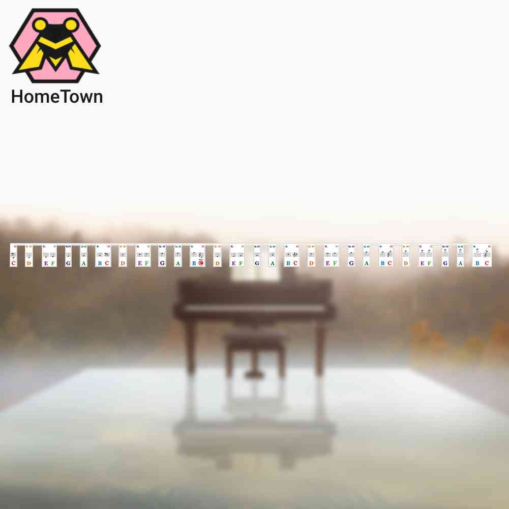 Bộ Sticker Ghi Chú 61 / 88 Phím Đàn Piano Cho Người Mới Bắt Đầu