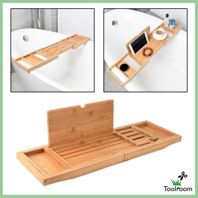 Khay Gỗ Tự Nhiên Đựng Xà Phòng / Điện Thoại 23.62 '' - 34.25 ''