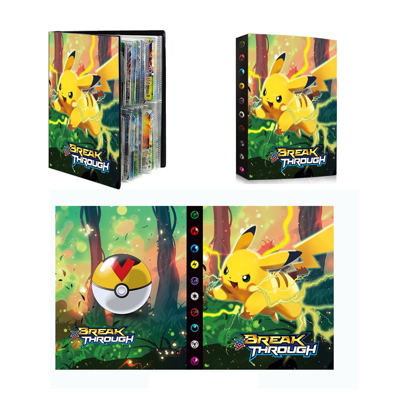 Album Sưu Tầm Thẻ Bài Pokemon 2023 240 Thẻ Game VMAX GX EX