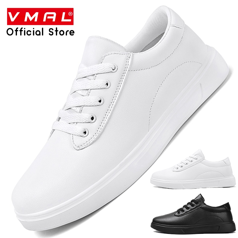 VMAL Sneakers for Men Students Casual Skate White Shoes Fashion Board Shoes for Men Suitable Daily Life Casual Sport Street All-match Big Size 39-47