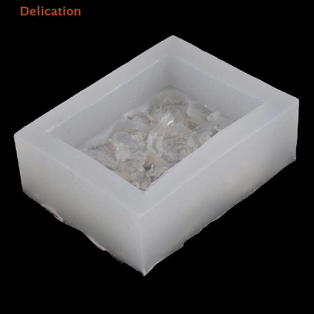 Khuôn Silicone Tạo Hình Hoa Hồng 3D Làm Xà Phòng Thủ Công DIY