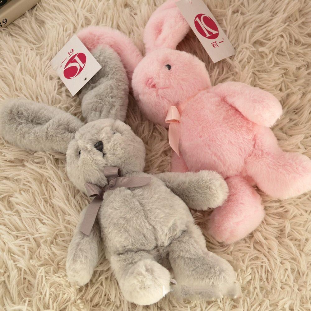 Đồ chơi nhồi bông Hình Thỏ Thắt Nơ Hoạt Hình 25CM