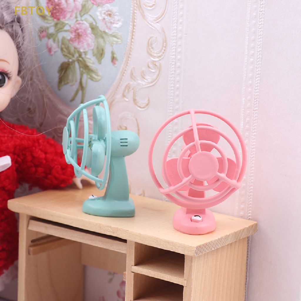 Quạt mini Để Bàn Trang Trí Nhà Búp Bê FBTOY