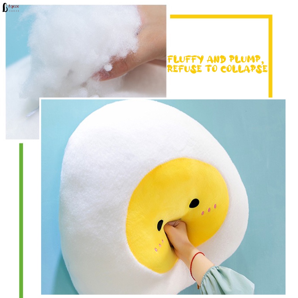 Thú Nhồi Bông Hình Trứng Hoạt Hình Dễ Thương Cho Bé