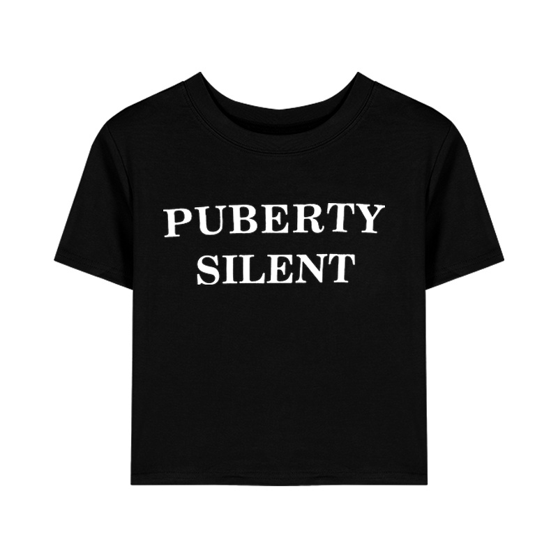 Nrvp [Hàng Có Sẵn] Áo Thun Cotton Tay Ngắn Dáng Ôm In Hình Đồ Họa Độc Đáo Thời Trang Đường Phố Hàn Quốc Dành Cho Bạn Nữ